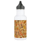 Herfstbos op oker waterfles  (Rechts)