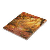 Herfstbos Tegeltje (Zijkant)
