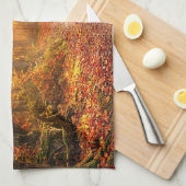 Herfstbos Theedoek (Quarter Fold)