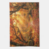 Herfstbos Theedoek (Verticaal)