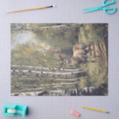 herfstbos tissuepapier (Craft)