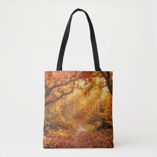 Herfstbos Tote Bag (Voorkant)