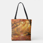 Herfstbos Tote Bag (Achterkant)