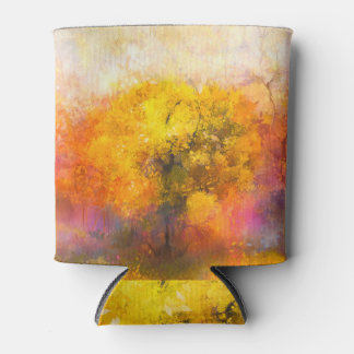 Herfstbos: Zachte Waterverf illustratie. Blikjeskoeler