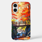 Herfstbosbrug Case-Mate iPhone Case (Achterkant)