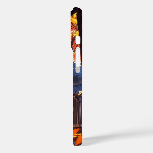 herfstboscabine Case-Mate iPhone case (Achterkant / Links)