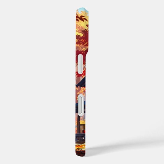 herfstboscabine Case-Mate iPhone case (Achterkant / Rechts)