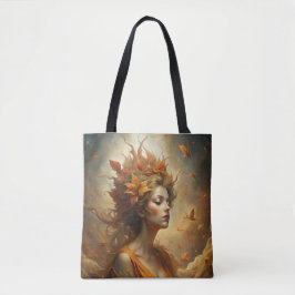 Herfstbosfee - grillige Herfst illustratie Tote Bag