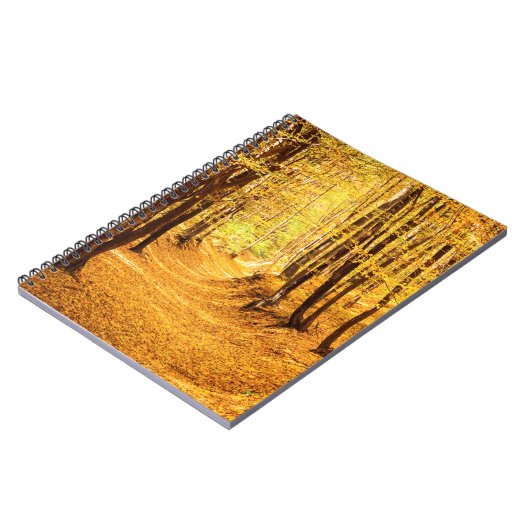 Herfstboslandschap Notitieboek (Linkerzijde)