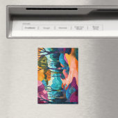 herfstbosmagneet magneet (Insitu (Vaatwasser))