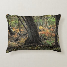 Herfstbosscène Accent Kussen