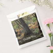 Herfstbosscène Bedankzakje (Gezegeld)