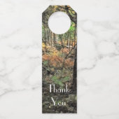 Herfstbosscène Flessenhanger (Voorkant)