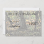 Herfstbosscène Kaart (Voorkant)