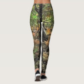 Herfstbosscène Leggings (Achterkant)