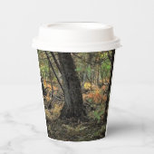 Herfstbosscène Papieren Bekers (Voorkant)