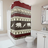 Herfstbossen  douchegordijn (In situ)