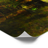 Herfstbossen & Zonneschijn - Gepersonaliseerd Poster (Hoek)