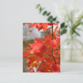 Herfstbrand Briefkaart (Staand voorkant)