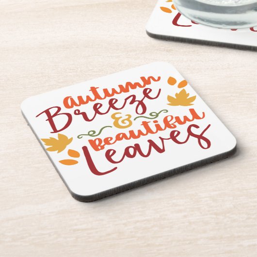 HERFSTBRIES BIER ONDERZETTER (Linkerzijde)