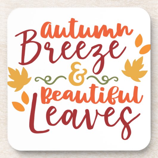 HERFSTBRIES BIER ONDERZETTER (Voorkant)