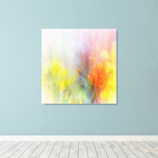 Herfstbries DRIE van Chartier Canvas Afdruk (Insitu (Houten vloer))