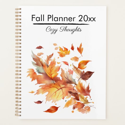 Herfstbries Esdorencascade, op maat Planner (Voorkant)