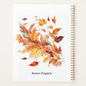 Herfstbries Esdorencascade, op maat Planner (Achterkant)