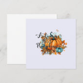 Herfstbries, pompoenen alstublieft - Gezellige Her (Voorkant / Achterkant)