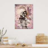 Herfstbriesjes Herfst Fee Fantasie Kunst Poster (Keuken)