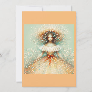 Herfstbruid (leeg) kaart