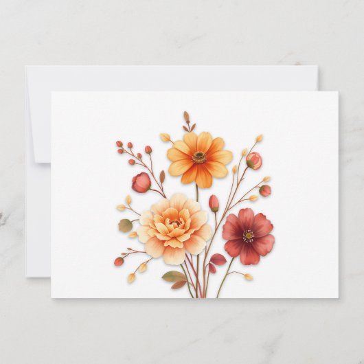  herfstbruiloft save the date (Achterkant)