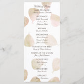 herfstbruiloft | Waterverf verlaat het programma Programmakaart (Achterkant)