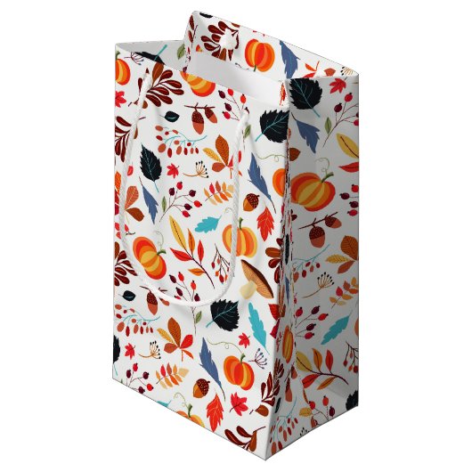Herfstcadeautas Klein Cadeauzakje (Voorkant Gekanteld)