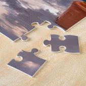 Herfstcafé Waterverf herfstloof Legpuzzel (Zijkant)