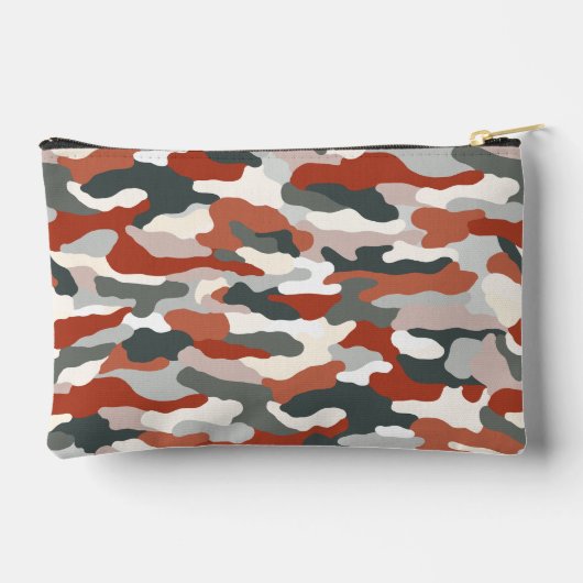 Herfstcamouflage klein etui (Achterkant)