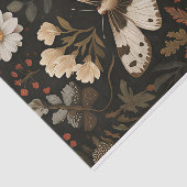 Herfstchampignons en bloemen Herfst Decoupage Tissuepapier (Detail)