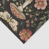 Herfstchampignons en bloemen Herfst Decoupage Tissuepapier (Detail)