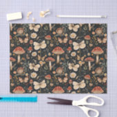 Herfstchampignons en bloemen Herfst Decoupage Tissuepapier (Craft)