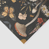 Herfstchampignons en bloemen Herfst Decoupage Tissuepapier (Detail)