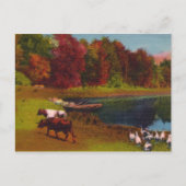 Herfstdag  Briefkaart (Voorkant)