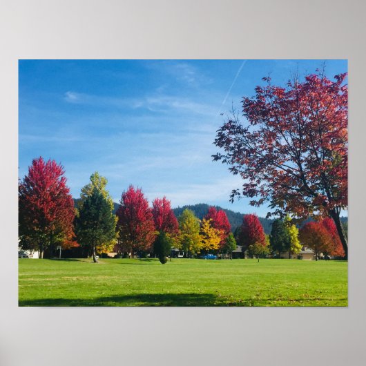 Herfstdag in het Poster (Voorkant)