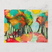 Herfstdag Uitnodiging Herfst in liefde Trouwuitnod (Voorkant)