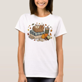 Herfstdagen Gezellige Nachten-Grappig T-shirt