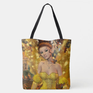 Herfstdans Fae Fantasy Art Tote Bag