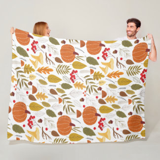 Herfstdekens Fleece Deken