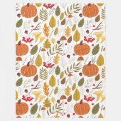 Herfstdekens Fleece Deken (Voorkant)