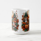 Herfstdieren en pompoenen koffiemok (Center)