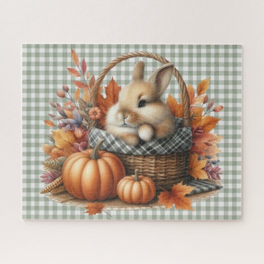 Herfstdieren puzzel (Horizontaal)