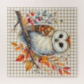 Herfstdieren puzzel (Horizontaal)